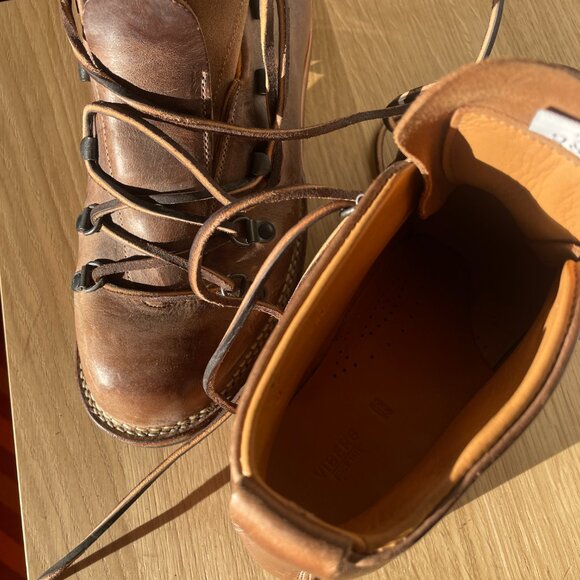 Viberg hiking boots Natural Size 8 240 NWOT - Picture 8 of 9